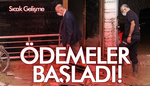 ÖDEMELER BAŞLADI! 