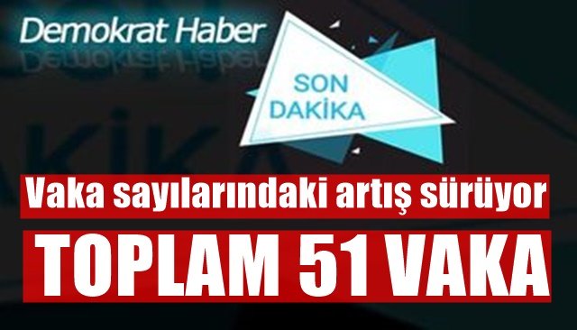 Vaka sayılarındaki artış sürüyor