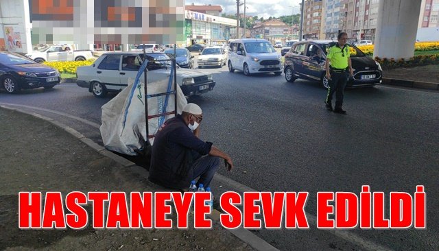 YERDE HAREKETSİZ YATARKEN BULUNDU