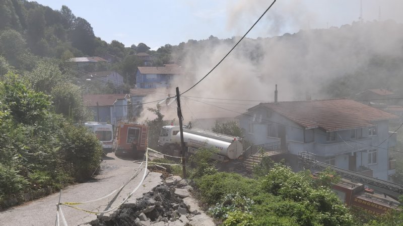 ZONGULDAK´TA KORKUTAN YANGIN - 1