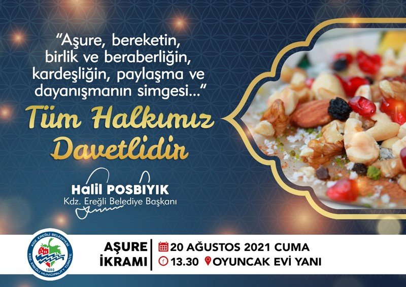 BELEDİYESİ AŞURE DAĞITACAK - 1