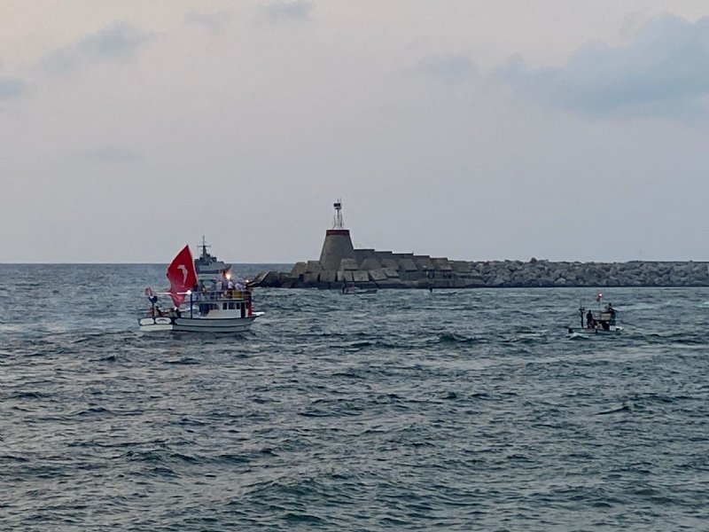 Deniz üstünde Zafer Bayramı coşkusu - 3