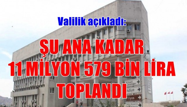 KAMPANYA, 11 MİLYON LİRAYI AŞTI