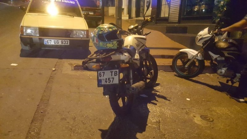 Meydanbaşı’nda yaşandı… Motosiklet cipe çarptı... - 1