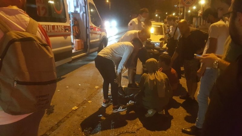 Meydanbaşı’nda yaşandı… Motosiklet cipe çarptı... - 4