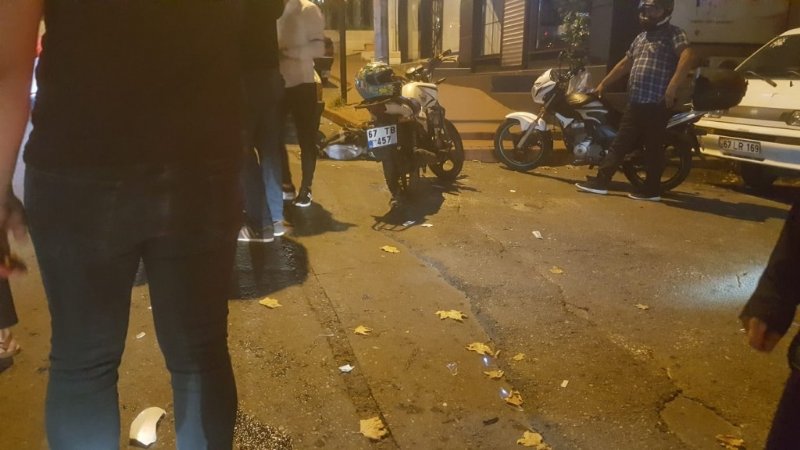Meydanbaşı’nda yaşandı… Motosiklet cipe çarptı... - 6