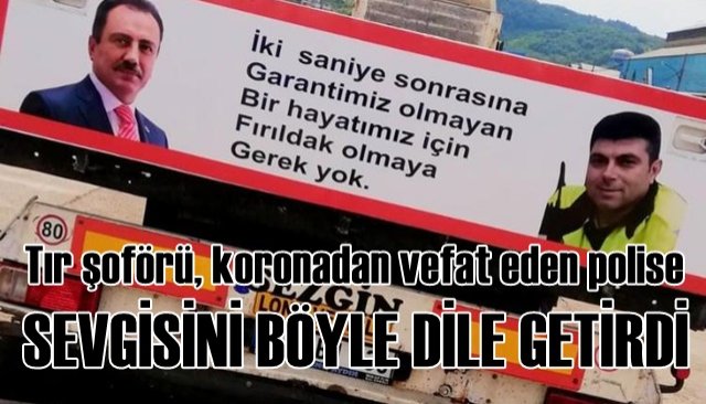 SEVGİSİNİ BÖYLE DİLE GETİRDİ