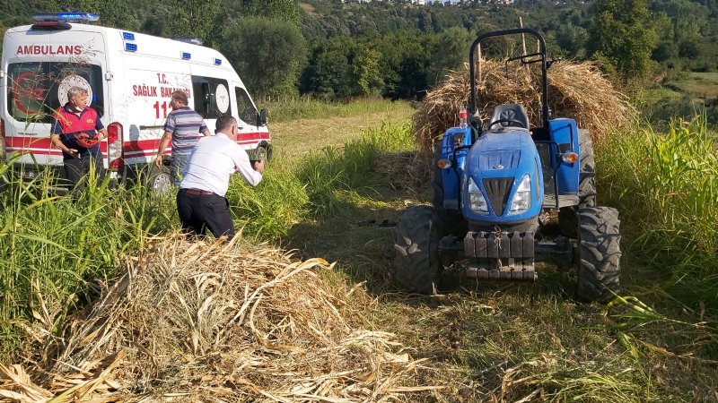 TRAKTÖRÜN ALTINDA KALAN GENÇ KIZ YARALANDI - 9