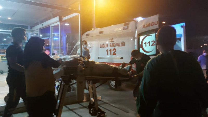 YANGINDA YARALANAN VATANDAŞ DERİNCE YANIK HASTANESİNE SEVK EDİLDİ - 5