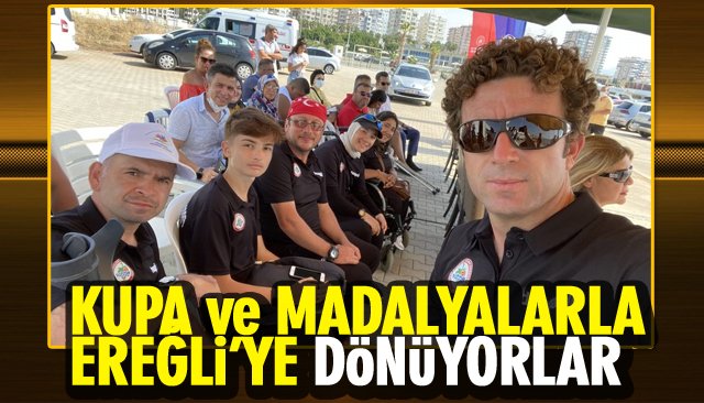 Bedensel engellilerden yelkende büyük başarı