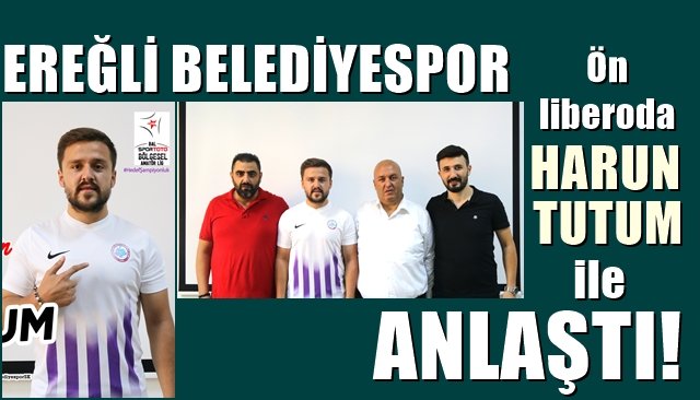 Ereğli Belediyespor Ön Liberosunu buldu