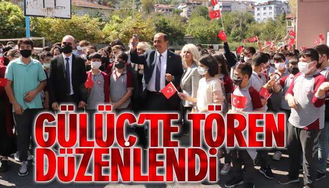 GÜLÜÇ’TE TÖREN DÜZENLENDİ