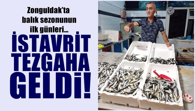 İSTAVRİT TEZGAHLARA DÖNDÜ…