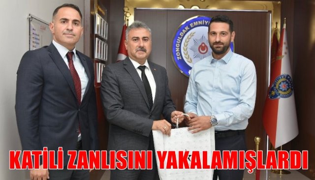  Katil zanlısını yakalayan ekipler ödüllendirildi