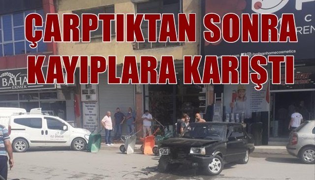  Park halindeki araca çarpıp kaçtı