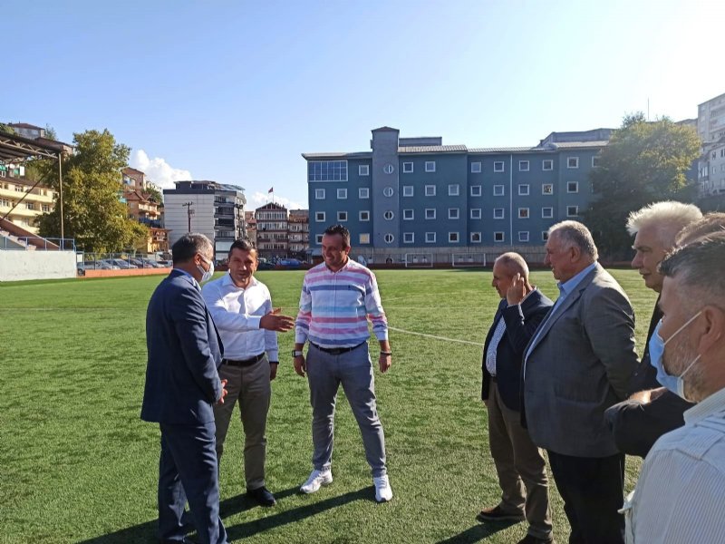   Şehit Vefa Karakurdu Stadı’nda çalışmalar başladı - 2