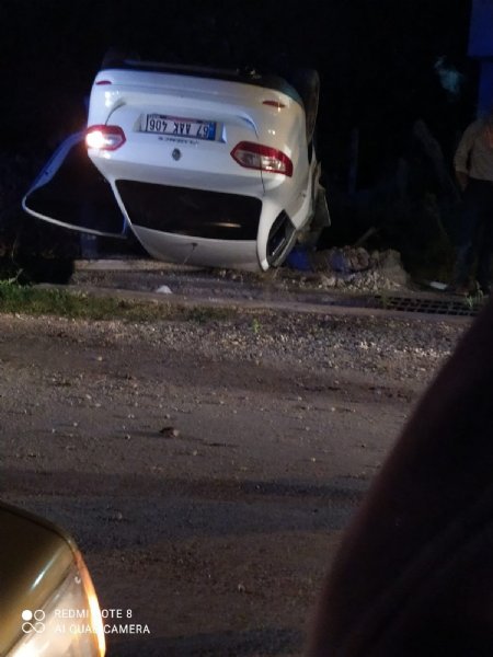 TAKLA ATAN ARAÇTA BİR KİŞİ YARALANDI - 2