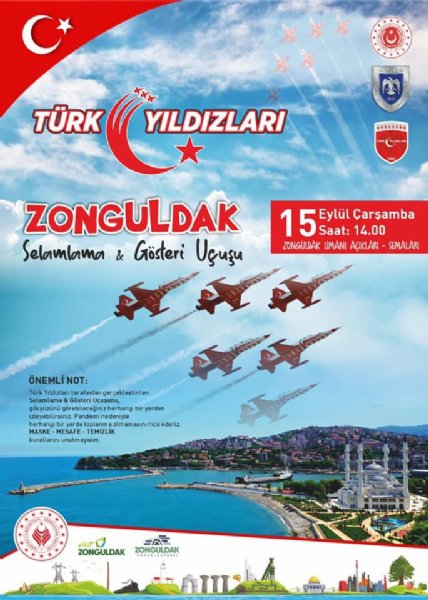 Türk Yıldızları, Zonguldak’a gelecek... - 1