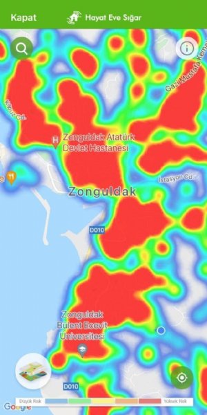  Vakaların en çok arttığı Zonguldak; haritada kızardı - 3