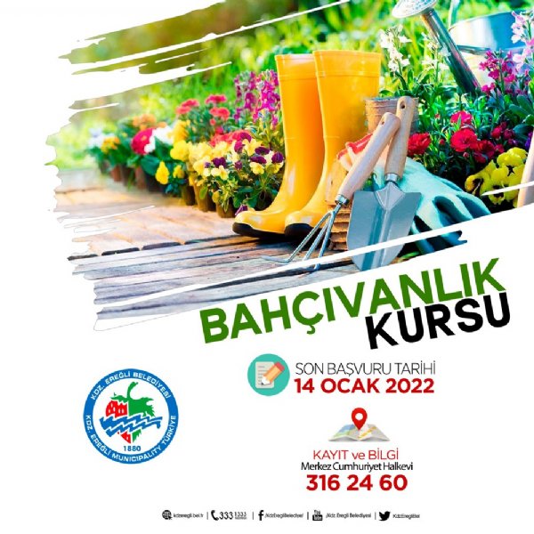 EREĞLİ BELEDİYESİ’NDEN İKİ YENİ KURS! - 1