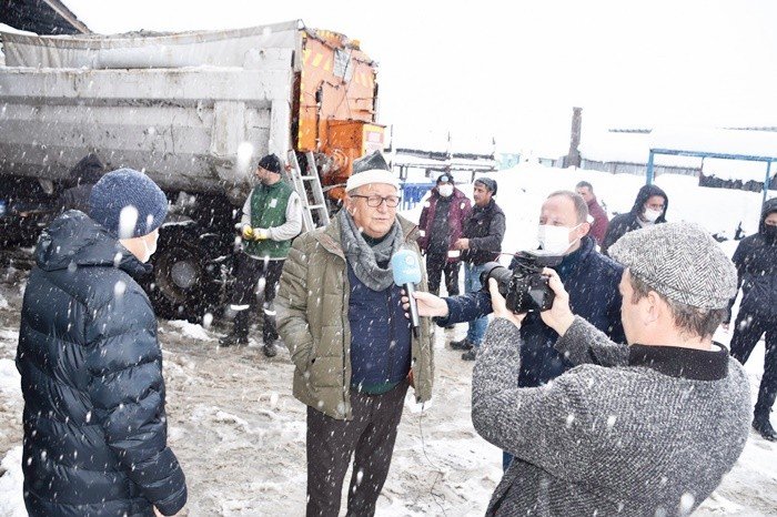 Ereğli’de kar mücadelesi devam ediyor… Posbıyık çalışmaları denetledi - 5