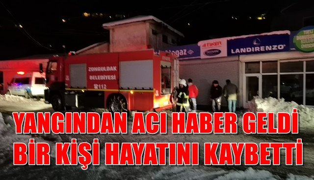 Ekipler yangında dumandan etkilenerek ölen adamı balkonda buldu