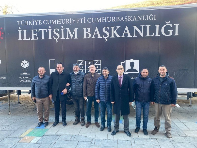 İLETİŞİM BAŞKANLIĞI DİJİTAL TIRI ALAPLI’DA - 4