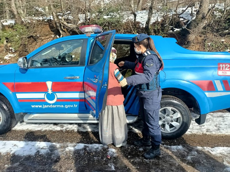 JANDARMA VATANDAŞ İÇİN SEFERBER OLDU... - 2