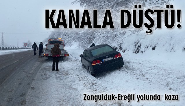 KANALA DÜŞTÜ!