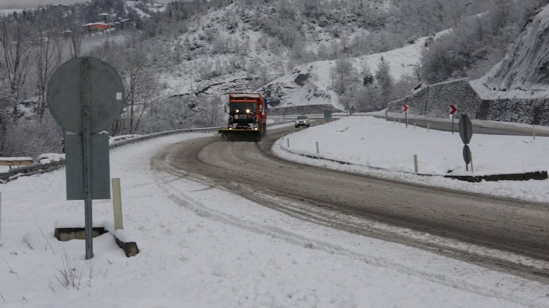 Kar, ulaşımı olumsuz etkiledi - 4