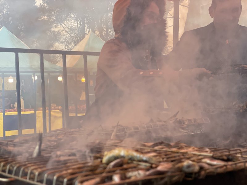 Kar yağışı horonu durduramadı - 2