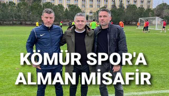 KÖMÜR SPOR´A ALMAN MİSAFİR