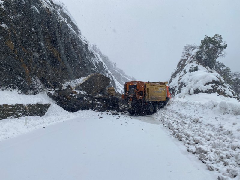 ZONGULDAK-KOZLU YOLUNDA HEYELAN - 4