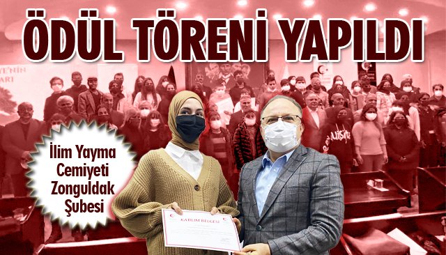 ÖDÜL TÖRENİ YAPILDI