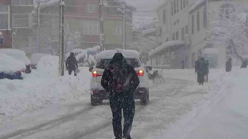 ŞEHİR MERKEZİNDE 50 SANTİMETRE! - 1