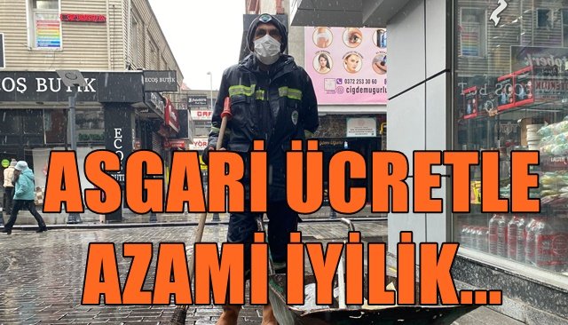 Temizlik görevlisi 4 çocuğa eğitim desteği veriyor