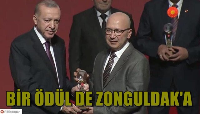  Zonguldaklı baston ustası ödülünü Erdoğan’dan aldı