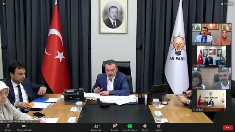 AK Parti İl Başkanları değerlendirme ve istişare toplantısı… KANDEMİR BAŞKANLIK ETTİ - 2