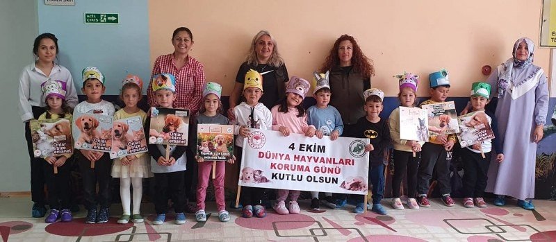 ÇOCUKLARA “HAYVAN SEVGİSİ” ANLATILDI - 1