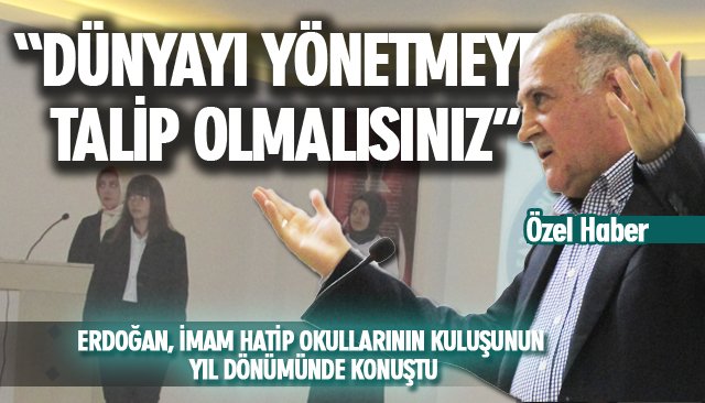 İMAM HATİP OKULLARININ KULUŞUNUN YIL DÖNÜMÜ