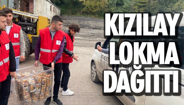 KIZILAY LOKMA DAĞITTI