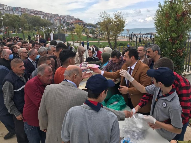 LİSESİ ÖĞRENCİLERİ NAMAZ ÇIKIŞI İKRAMDA BULUNDU - 5