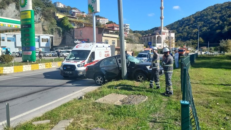 PLAJLAR BÖLGESİNDE KAZA: 2 YARALI - 3