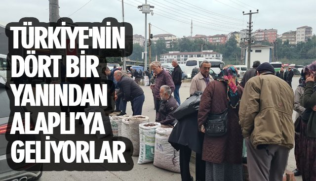 TÜRKİYE´NİN DÖRT BİR YANINDAN ALAPLI’YA GELİYORLAR