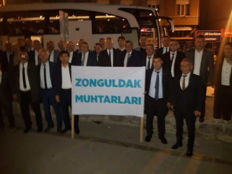 ZONGULDAKLI MUHTARLAR ANKARA YOLCUSU… - 5