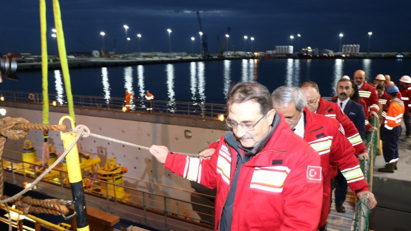 Bakanı Dönmez  Karadeniz doğalgazında gelinen noktayı anlattı… İLETİM HATLARI TAMAM, SIRA TESTLERDE - 4