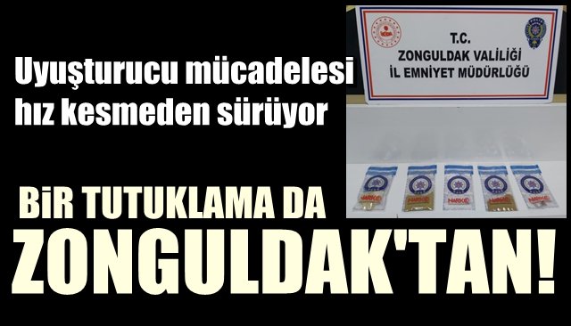 BİR TUTUKLAMA DA ZONGULDAK’TAN