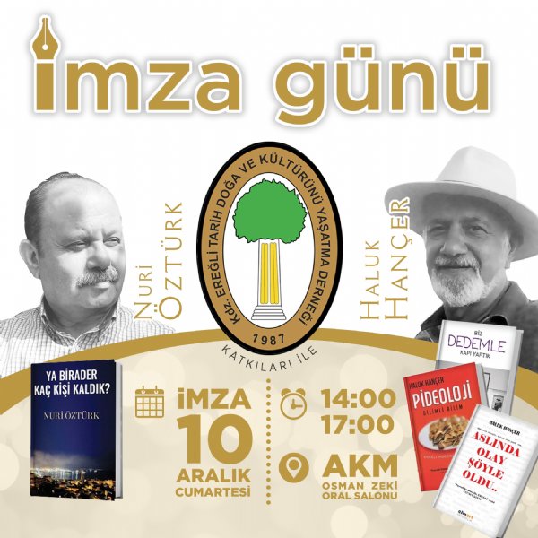 EREĞLİLİ YAZARLAR İÇİN İMZA GÜNÜ - 2