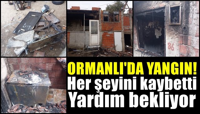 Her şeyini kaybetti... Yardım bekliyor...