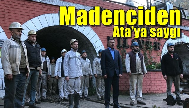 MADEN İŞÇİSİ ATA’YI ANDI